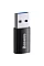 Адаптер Baseus Ingenuity Series Mini OTG Adaptor USB 3.1 to USB-C Black (ZJJQ000101)