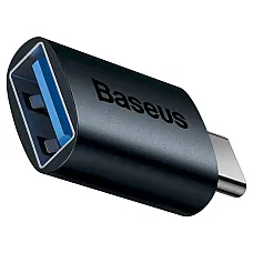 Адаптер Baseus Ingenuity Series Mini OTG USB-C to USB-A 3.1 Blue (ZJJQ000003)