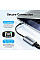 Перехідник USB-C to RJ45 Ethernet 1000Mbps black VENTION (CFPHB)