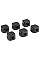 Тримач для кабелю OfficePro CM002B, magnetic clasp, 6шт=1пак, back (CM002B)