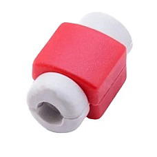 Тримач для кабелю Extradigital Cable Clips Savior for Aplle iPhone, захист від заломів, Red (KBC1738