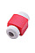 Тримач для кабелю Extradigital Cable Clips Savior for Aplle iPhone, захист від заломів, Red (KBC1738
