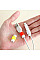 Тримач для кабелю Extradigital Cable Clips Savior for Aplle iPhone, захист від заломів, Red (KBC1738