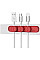 Тримач для кабелю Baseus Peas Cable Clip Red (ACWDJ-09)