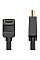 Кабель мультимедійний HDMI M to HDMI M 1.5m V2.0 4K60Hz 90° corner PVC black Vention (AARBG)