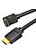 Кабель мультимедійний HDMI M to HDMI M 1.5m V2.0 4K60Hz 90° corner PVC black Vention (AARBG)