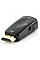 Адаптер Cablexpert (AB-HDMI-VGA-02) HDMI-VGA/3.5 мм, чорний