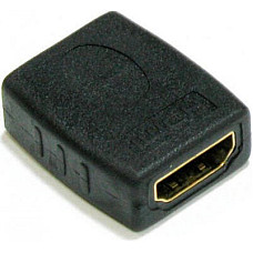 Адаптер Cablexpert HDMI - HDMI (F/F), F19, Black (A-HDMI-FF)