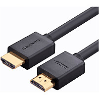 Кабель мультимедійний HDMI to HDMI 1.0m V2.0 Cafule 4K HD104 Ugreen (10106)