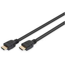 Кабель мультимедійний HDMI M to HDMI M 1.0m 8K Digitus (AK-330124-010-S)