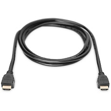 Кабель мультимедійний HDMI M to HDMI M 2.0m Digitus (AK-330124-020-S)