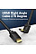 Кабель мультимедійний HDMI M to HDMI M 1.0m 4K60Hz 90° corner black Vention (AAQBF)