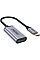 Перехідник USB 3.1 Type-C --> Displayport F 4K 60Hz Choetech cірий (HUB-H11-GY-V2)