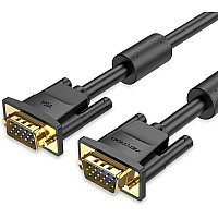 Кабель мультимедійний VGA M to VGA M 10.0m black Vention (DAEBL)