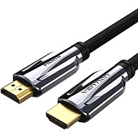 Кабель мультимедійний HDMI M to HDMI M 3.0m V2.1 8K60Hz braided black Vention (AALBI)