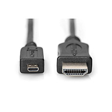 Кабель 4K HDMI 2M Type D to Type A  DB-330109-020-S DIGITUS by ASSMANN (DB-330109-020-S) (1597844)