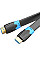 Кабель мультимедійний HDMI M to HDMI M 8.0m V2.0 4K60Hz PVC flat black Vention (AAKBK)