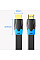 Кабель мультимедійний HDMI M to HDMI M 8.0m V2.0 4K60Hz PVC flat black Vention (AAKBK)