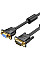 Кабель мультимедійний VGA M to VGA F 5.0m black Vention (DAGBJ)