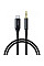 Кабель мультимедійний USB-C to 3.5mm M 1.0m black Choetech (AUX006)