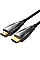Кабель мультимедійний HDMI M to HDMI M 60.0m V2.1 Optical 8K 60Hz 48Gbps Dolby 7.1 black VENTION (ALBBAE)