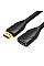 Кабель мультимедійний HDMI M to HDMI F 1.0m 4K60Hz black Vention (VAA-B06-B100)