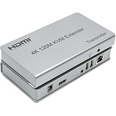 Адаптер HDMI 4K/30hz up to 120m via CAT5E/6 PowerPlant (CA912933)