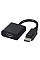 Адаптер Cablexpert DisplayPort - HDMI, 0.1 м (A-DPM-HDMIF-002)