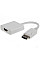 Адаптер Cablexpert DisplayPort - HDMI (M/F), 0.1 м, White (A-DPM-HDMIF-002-W)