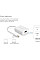 Адаптер Ugreen HDMI - USB Type-C (F/M), White (40273)