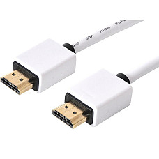 Кабель мультимедійний HDMI to HDMI 2.0m 2.0 white Sandberg (308-98)