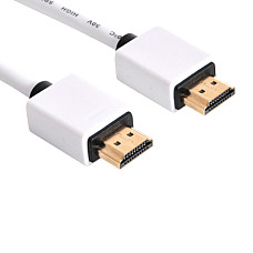 Кабель мультимедійний HDMI to HDMI 1.0m 2.0 white Sandberg (308-97)