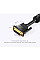 Кабель мультимедійний DVI M to DVI M 1.5m 24+1pin 2K 60Hz Dual Linik Vention (EAABG)