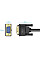 Кабель мультимедійний VGA M to VGA M 1.0m ferrite black Vention (DAEBF)