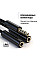 Адаптер ColorWay 3.5 мм - 2х3.5 мм (M/F), 0.28 м, Black (CW-AD-J2FJ)