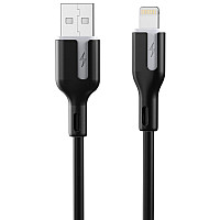 Дата кабель USB 2.0 AM to Lightning 1.0m 2.4A black Choetech (XAL-0003-BK-V2)