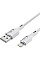 Дата кабель USB 2.0 AM to Lightning 1.0m 2.4A white Choetech (XAL-0003-WH-V2)