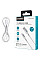 Дата кабель USB 2.0 AM to Lightning 1.0m 2.4A white Choetech (XAL-0003-WH-V2)