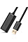 Дата кабель USB 2.0 AM to AF 5.0m Active black Ugreen (10319)
