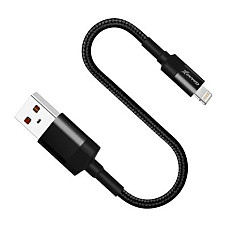 Дата кабель USB 2.0 AM to Lightning 0.2m Grand-X (FM-20L)