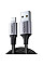 Дата кабель USB 2.0 AM to Lightning 2.0m US199 2.4A Black Ugreen (60158)