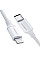 Дата кабель USB-C to Lightning 2.0m US1713A Nickel Plating ABS Shell White Ugreen (60749)