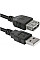 Дата кабель USB 2.0 AM/AF 3m Defender (87453)