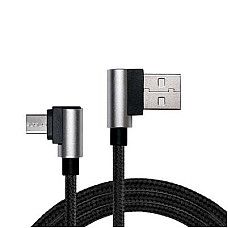 REAL-EL Premium USB - micro USB (M/M), 1 м, чорний (EL123500031)