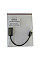 Дата кабель OTG USB 2.0 AF to Micro 5P 0.16m Lapara (LA-UAFM-OTG black)
