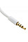 Дата кабель USB 2.0 AM to 3.5mm M 0.15m for iPod Shuffle Charge&Sync White Extradigital (KBA1651)