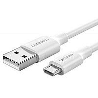 Дата кабель USB 2.0 AM to Micro 5P 1.0m US289 White Ugreen (60141)