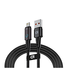 Дата кабель USB 2.0 AM to Lightning 1.2m 12W black Armorstandart (ARM75864)