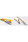 Дата кабель 6in1 inCharge XL 0.3m yellow Rolling Square (XLS03R)