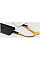 Дата кабель 6in1 inCharge XL 0.3m yellow Rolling Square (XLS03R)